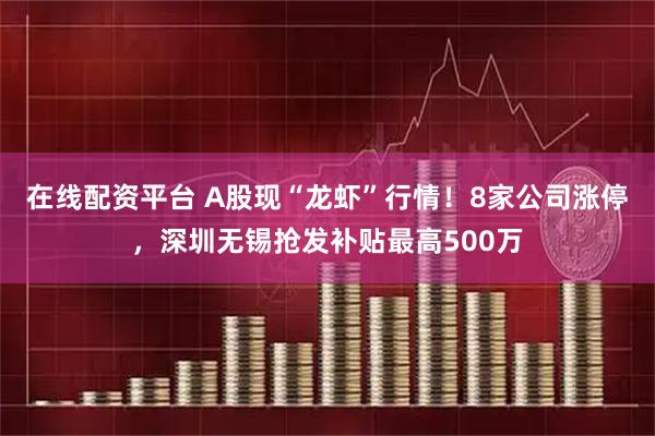 在线配资平台 A股现“龙虾”行情！8家公司涨停，深圳无锡抢发补贴最高500万